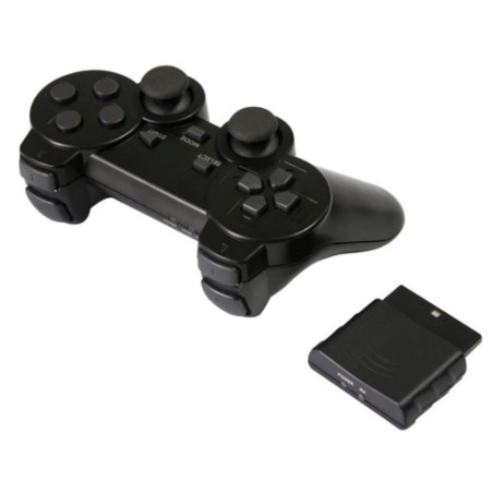 WIRELESS CONTROLLER PS2 BLACK
