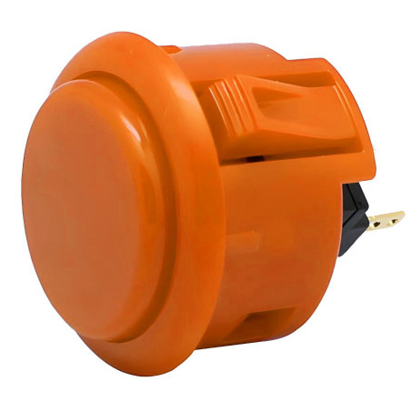 ARCADE BUTTON 31MM ORANGE