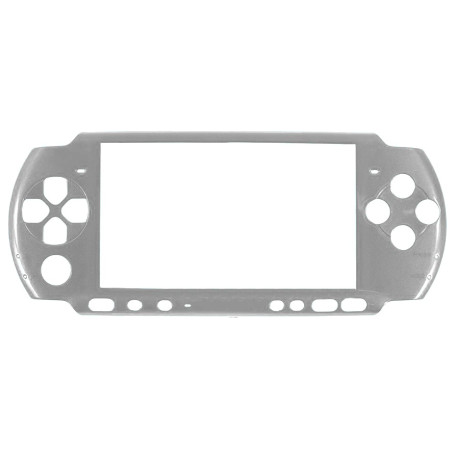 FRONT FACEPLATE PSP 3000 SILVER