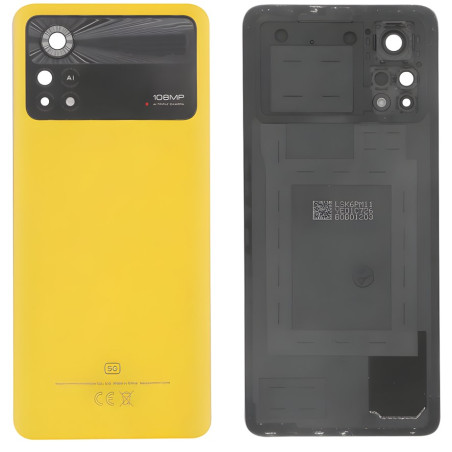 COVER BATTERY POCO X4 PRO 5G YELLOW