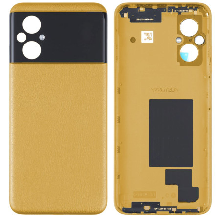 COVER BATTERY XIAOMI POCO M5 YELLOW