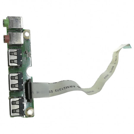 PLACA PUERTOS USB JACK AUDIO CABLE PORTATIL PACKAR