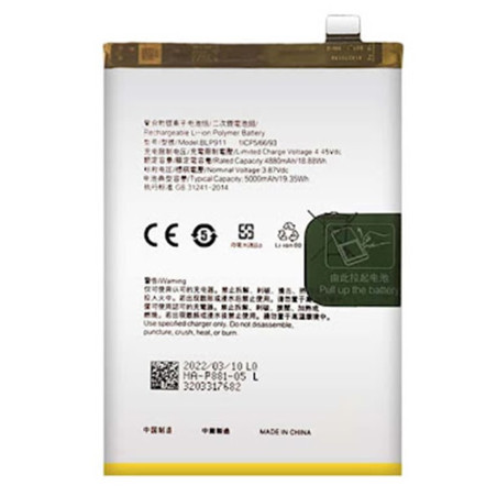 BATTERY BLP911 REALME 9i / 9 PRO 4G / 5G