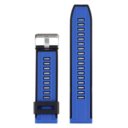 WATCHBAND 22MM BLACK BLUE
