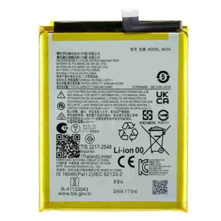 BATTERY MOTOROLA NE50 MOTO G82 5G / MOTO G72