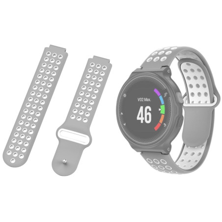 WATCHBAND GARMIN FORERUNNER 235 GRAY WHITE