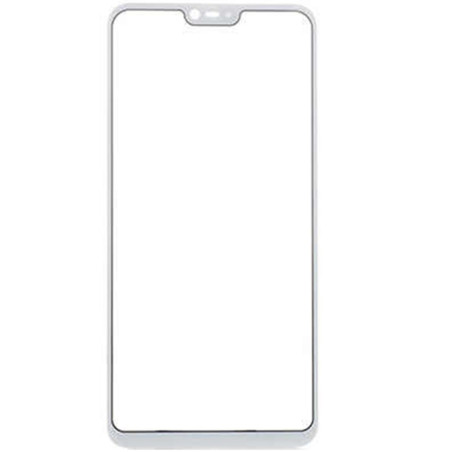 FRONT GLASS XIAOMI MI 8 LITE WHITE