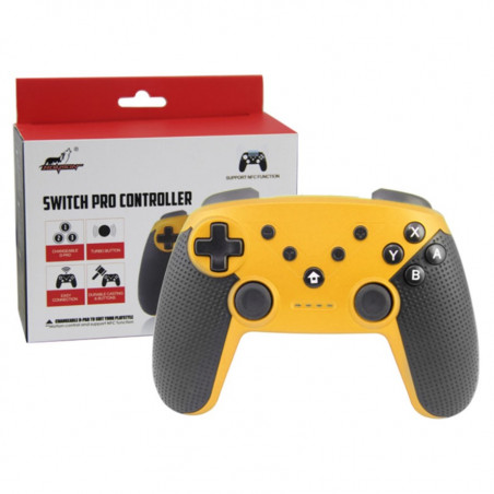 CONTROLLER BT NINTENDO SWITCH / PC / PS3 YELLOW