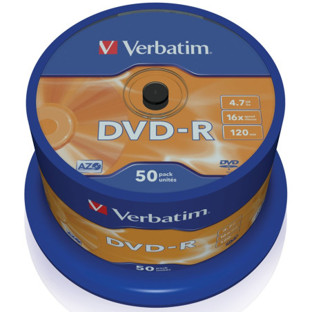 DVD-R 4 7GB VERBATIM  TARRINA 50 