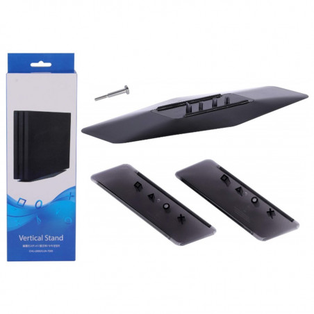 VERTICAL STAND PS4 PRO / SLIM  CLEAR PLASTIC 