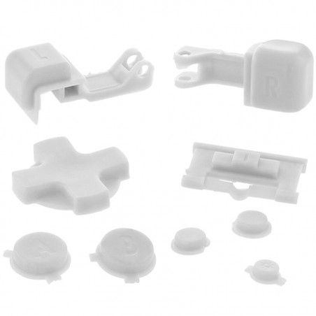 SET BUTTONS GAME BOY ADVANCE SP WHITE