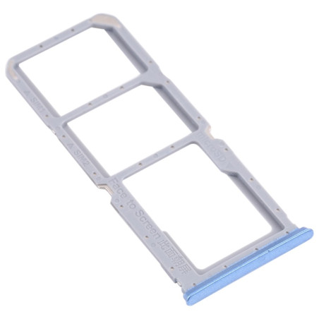 SIM CARD TRAY OPPO A16 BLUE