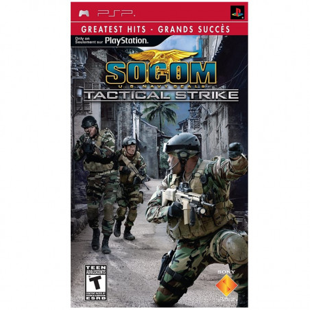JUEGO PSP SOCOM TACTICAL STRIKE UCUS 98649  GH 