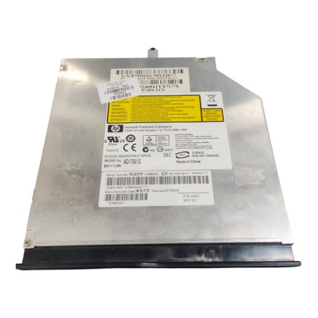DISQUETERA DVD HP COMPAQ PRESARIO CQ71 
