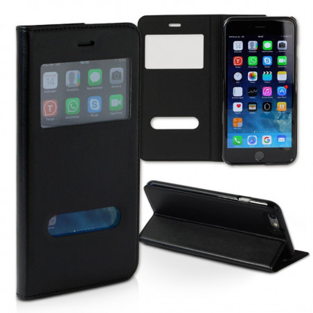 FUNDA IPHONE 6 PLUS NEGRO VENTANA