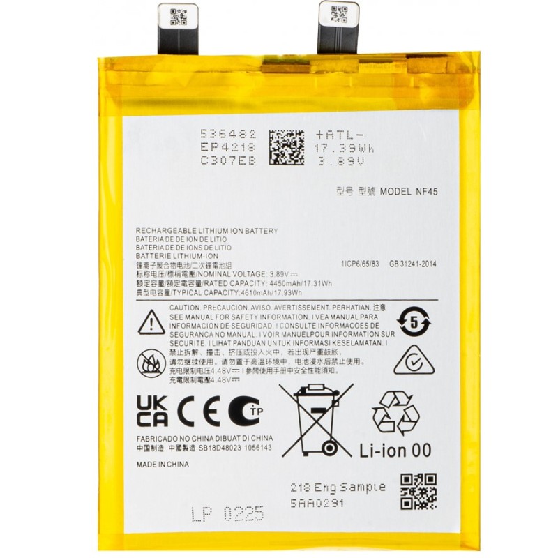 BATTERY MOTOROLA NF45 EDGE 30 ULTRA BATTERY MOTOROLA NF45 EDGE 30 ULTRA