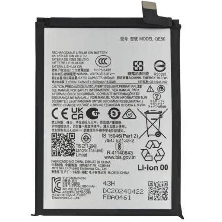 BATTERY MOTOROLA QE50 MOTO G85 5G