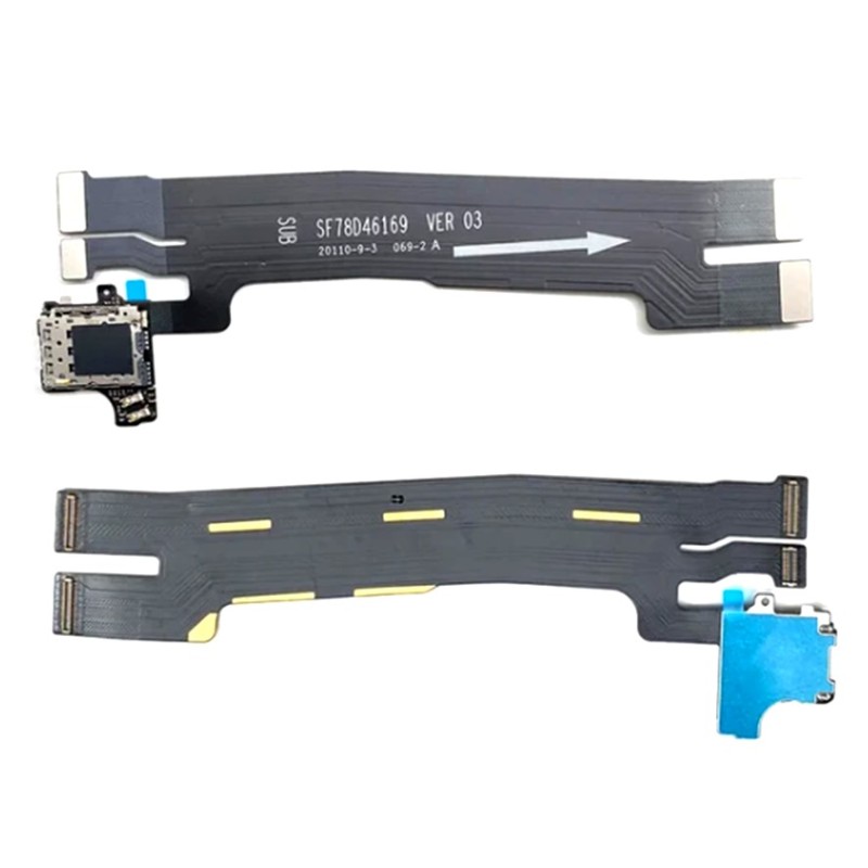 SIM CARD READER & MAIN FLEX MOTOROLA EDGE 30 FUSIO