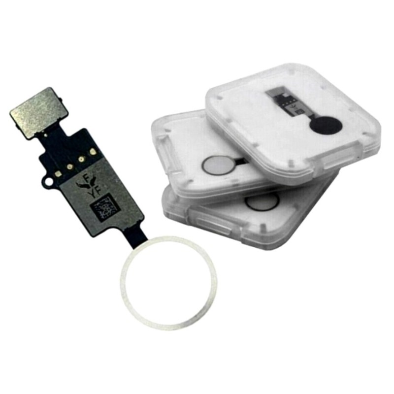 HOME BUTTON V3  WITH FUNCTIONS IPHONE 7 / 8 SILVER