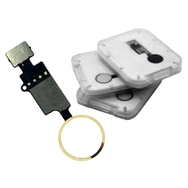 HOME BUTTON V3  WITH FUNCTIONS  IPHONE 7 / 8 GOLD