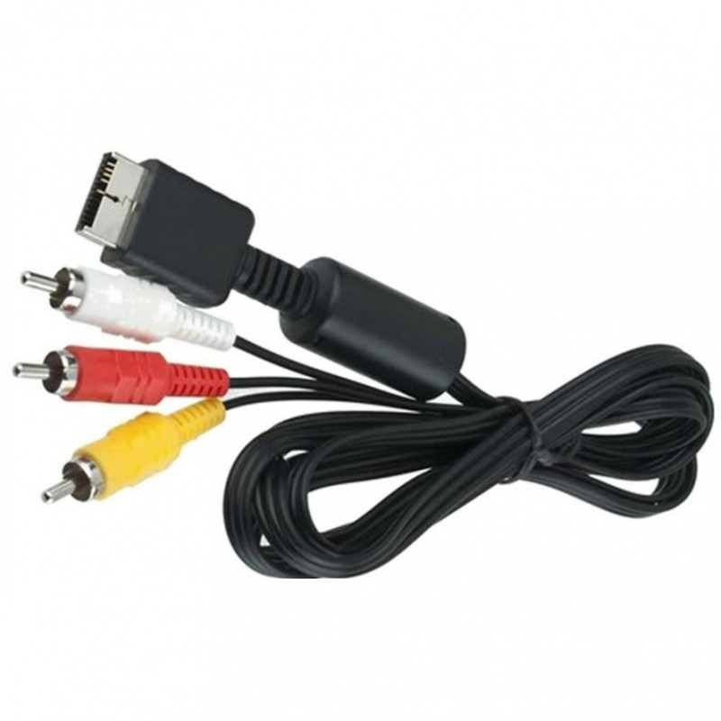 CABLE VIDEO RCA PS1 PSX PS2 PS3 CABLE VIDEO RCA PS1 PSX PS2 PS3