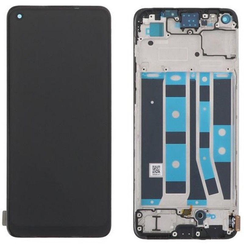 Pantalla LCD completa + marco compatible para Oppo A78 4G display digitalizador
