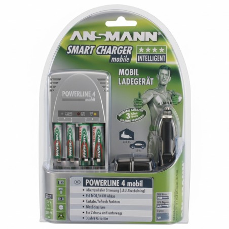 CARGADOR PILAS ANSMANN