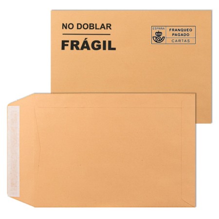 CAJA 1000 SOBRES KRAFT MARRON