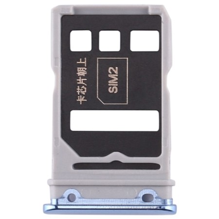 SIM CARD TRAY HONOR V30 / V30 PRO WHITE LIGHT BLUE