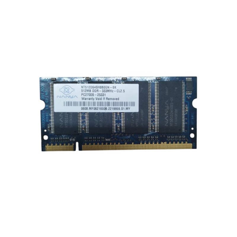RAM NANYA SODIMM DDR 512MB