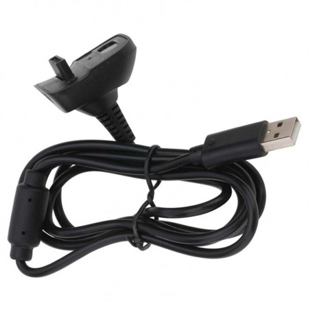 CHARGER CABLE XBOX 360 BLACK