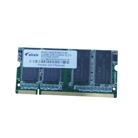 RAM ELIXIR DDR 512MB