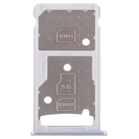 SIM CARD TRAY HUAWEI HONOR 5C / 7 LITE SILVER