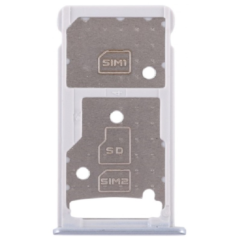 SIM CARD TRAY HUAWEI HONOR 5C / 7 LITE SILVER