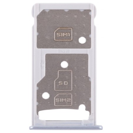 SIM CARD TRAY HUAWEI HONOR 5C / 7 LITE SILVER