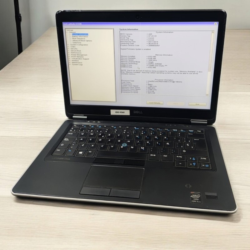 Dell Latitude E7440 14  i5-4200U 8GB 240GB SSD