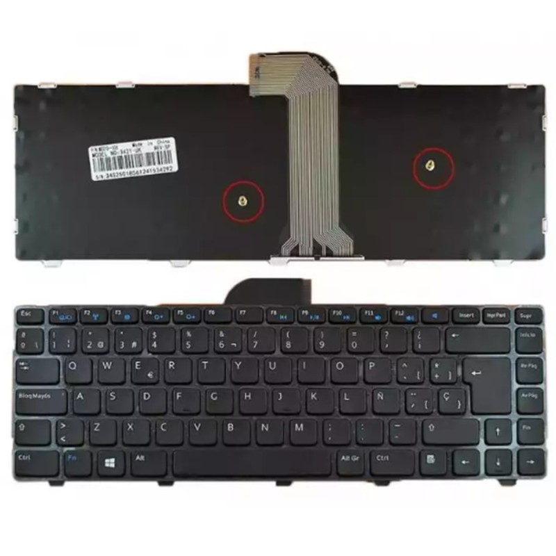 Teclado 9Z N8VSW 00S Dell Latitude 3440