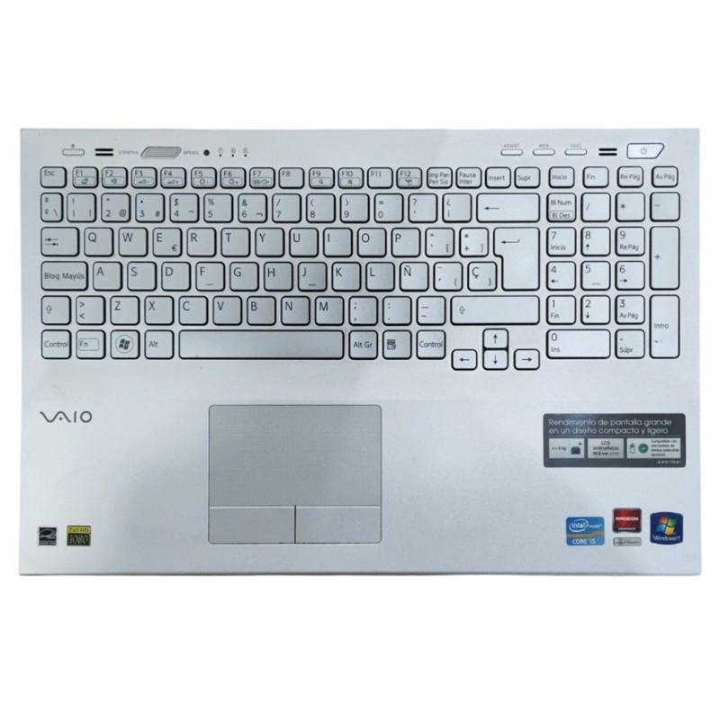 TouchPad   teclado Sony VAIO PCG-41414M