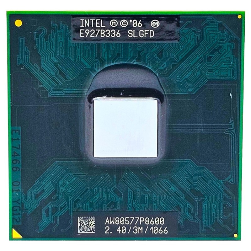 Microprocesador SR0MZ Intel Core 2 Duo P8600