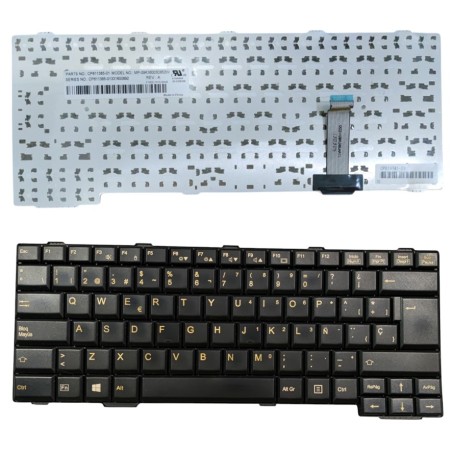Teclado español CP611385-01 portatil Fujitsu LifeBook S762 S781 S751 S752 S792