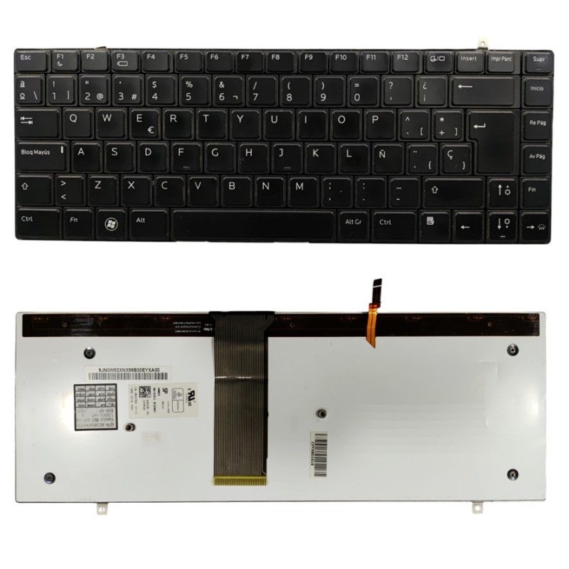 Teclado Dell Studio XPS PP17S