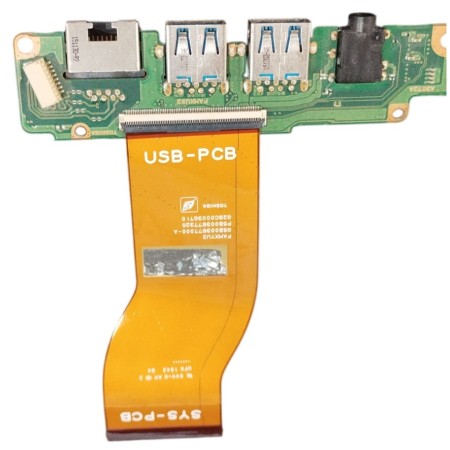 Placa RJ45 USB JACK Audio Toshiba Z40-B-11K