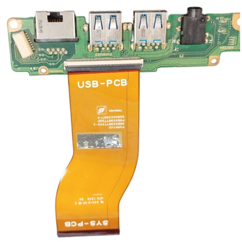 Placa RJ45 USB JACK Audio Toshiba Z40-B-11K