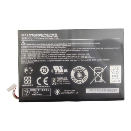 BATERIA ACER ICONIA W510