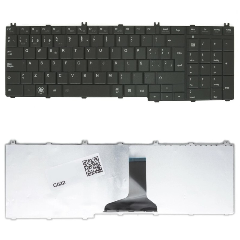 Teclado Toshiba Satellite Pro C660-16E