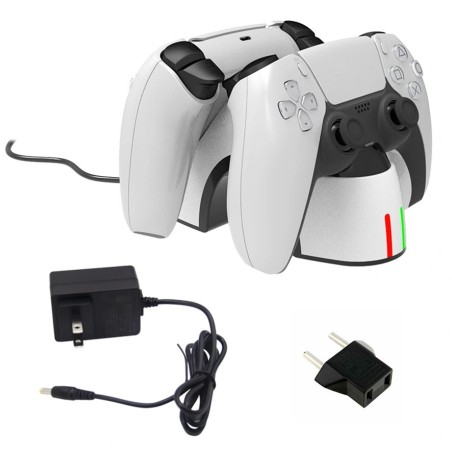 DOUBLE CHARGE DOCK WITH CHARGE US PS5 CONTROLLER