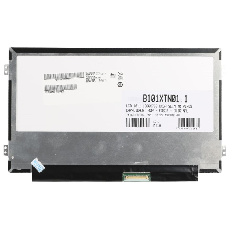 Pantalla B101XTN01 1 10 1 
