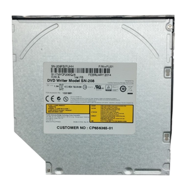 Grabadora DVD Fujitsu LifeBook S710