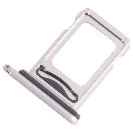 SIM CARD TRAY IPHONE 15 PRO / 15 PRO MAX SILVER
