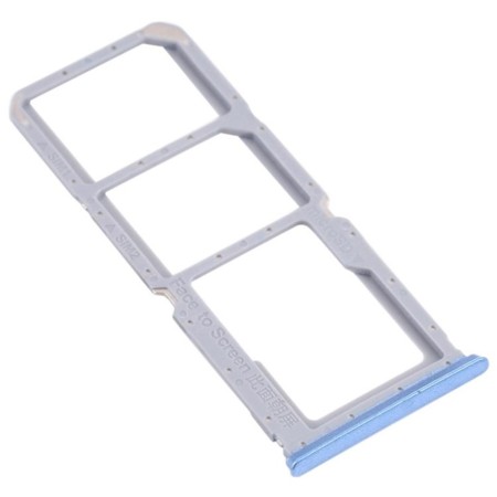 SIM CARD TRAY OPPO A18 BLUE